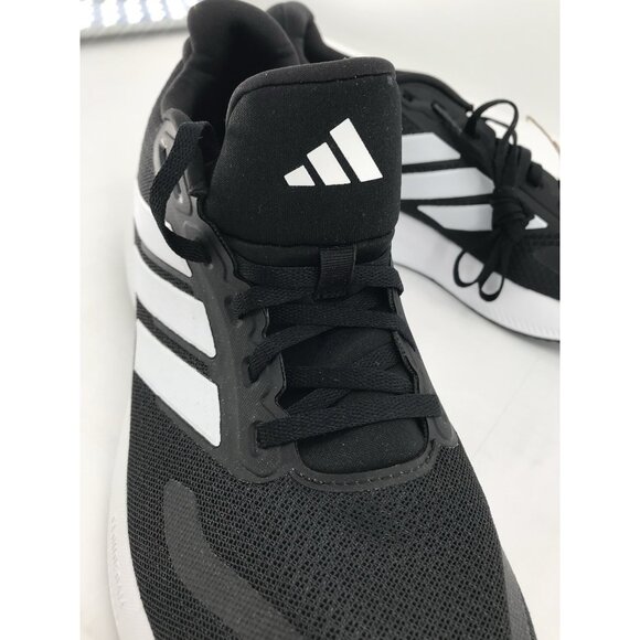 Adidas Run Falcon 5 Sneaker Shoes Women’s Size 10 Black White - Picture 4 of 12